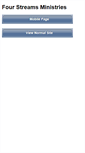 Mobile Screenshot of fourstreams.org